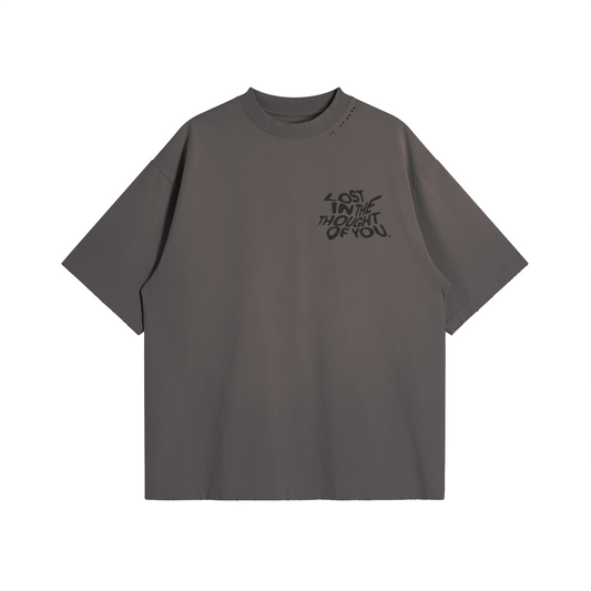 Lost in the Thought of You Tee - Grey